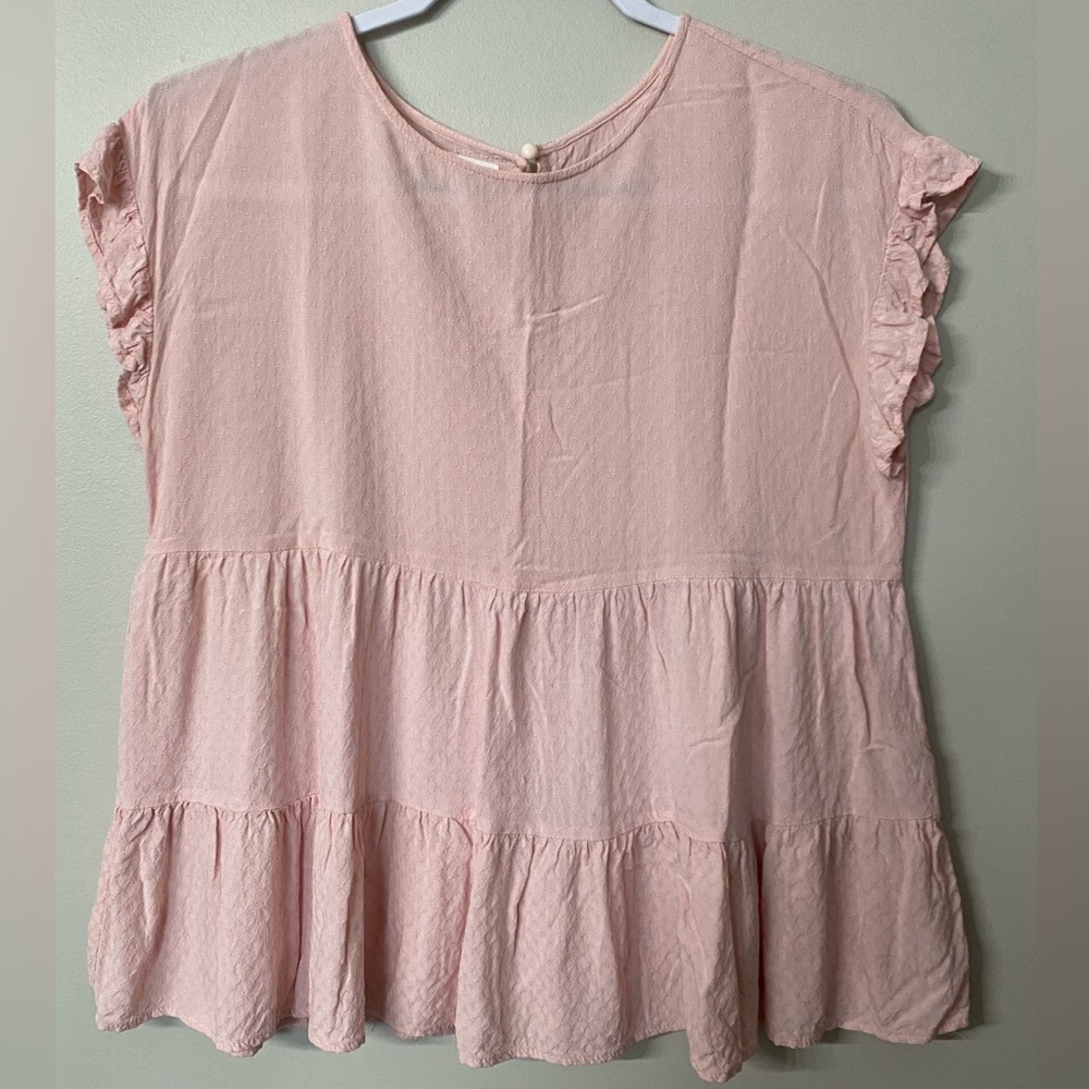Pink blouse